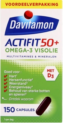 Мультивитамины Davitamon Actifit 50+ Диетическая добавка