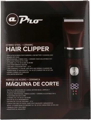 Машинка для Стрижки Albi Pro Hybrid Стальная Керамическая