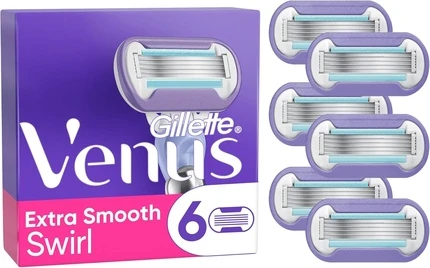 Сменные кассеты для бритвы Gillette Venus Extra Smooth Swirl