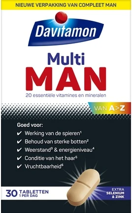 Мультивитамины Davitamon Complete Man