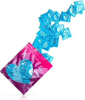 Condoms EasyGlide 40s EasyGlide Extra Thin