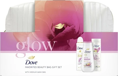 Набор по уходу за телом Dovetail Workwear с косметичкой Glow Cosmetic Bag