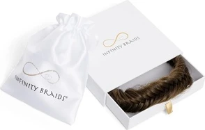 Hair Extensions Infinity Braids Infinity Braids Fishtail Braid Jolie Copper Bronze