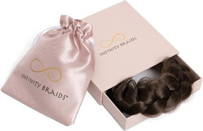 Наращивание волос Infinity Braids Небрежная коса
