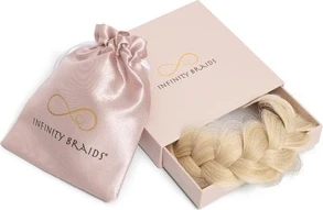 Hair Extensions Infinity Braids Infinity Braids Messy Braid Viènne Shimmer Ale