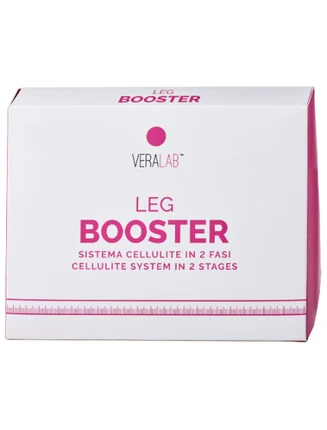 System Veralab Leg Booster Cellulite Reshaping System In 2 Phases Cream + Cyclist Wrap