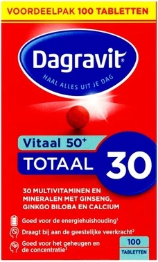 Таблетки Dagravit Vital 50+
