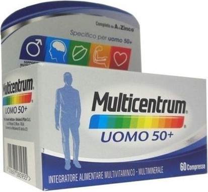 Комплекс витаминов и минералов Multicentrum Man 50+ от Haleon