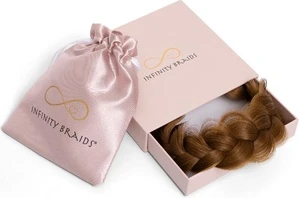 Hair Extensions Infinity Braids Infinity Braids Messy Braid Viènne Apricot Amber