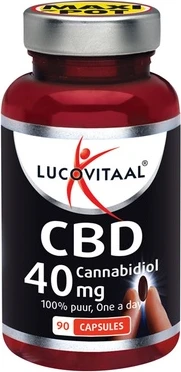 Капсулы Lucovitaal Каннабидиол