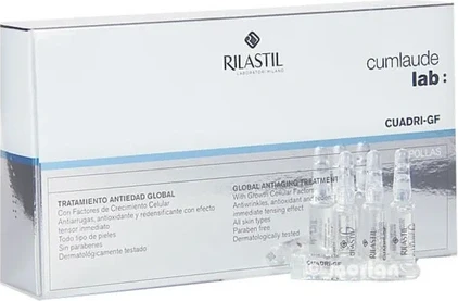 Ампулы Rilastil Multirepair Cuadri GF Антивозрастные Ампулы для Лица Восстановление и Увлажнение