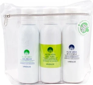 Набор по уходу за телом Lanzaloe Travel Set Body Aloe Vera
