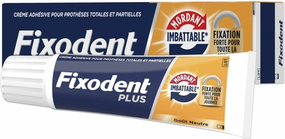 Adhesive Cream Fixodent Fixodent Unbeatable Bite