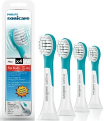 Сменные насадки Philips Sonicare для детей, оригинальные компактные звуковые насадки для зубных щеток