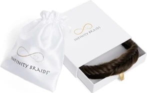 Hair Extensions Infinity Braids Infinity Braids Fishtail Braid Jolie Mocha-Chino