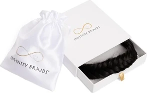 Hair Extensions Infinity Braids Fishtail Braid Jolie Espresso Smoke