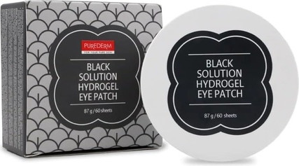 Гидрогелевые патчи для глаз Purederm Black Solution