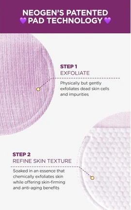 Отшелушивающие диски Dermalogy By Neogenlab Bio-Peel Gauze Peeling Wine