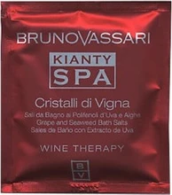 Соль для ванны Bruno Vassari Kianty Spa Виноград против старения