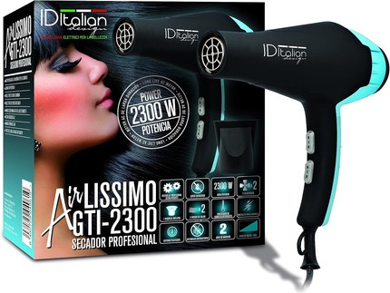 Фен Итальянский Дизайн Id Italian Design Фен Airlissimo Blue 2300Вт