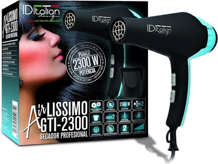 Фен Итальянский Дизайн Id Italian Design Фен Airlissimo Blue 2300Вт