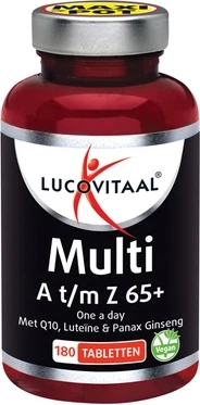 Таблетки Lucovitaal Multi A To Z 65+ с Q10