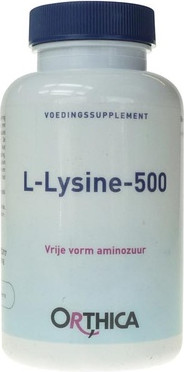 Витамины Orthica L-Lysine 500 90 Капсул