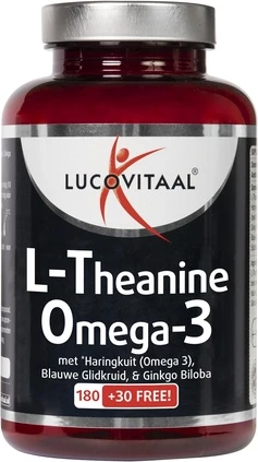 Биологически активная добавка Lucovitaal L-Теанин Омега 3