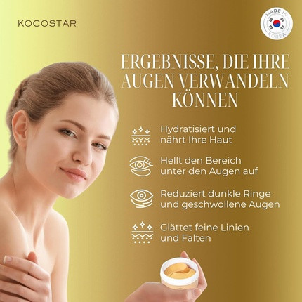 Маски-патчи для глаз Kocostar Princess Eye Masks