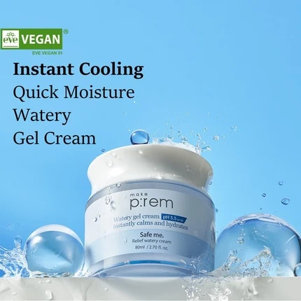 Крем для лица Make P:Rem Safe Me Relief Watery Cream
