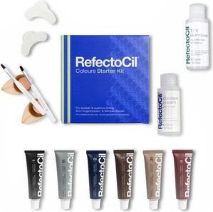 Набор для окрашивания ресниц и бровей Refectocil Starter Kit Basic Colours
