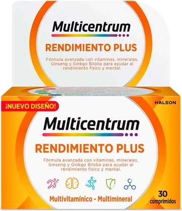 Таблетки Multicentrum Plus Женьшень и Гинкго