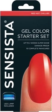 Гель-лак Sensista Sensista Gel Color Стартовый набор Red Hot Chillies