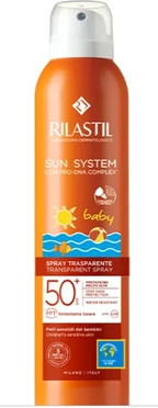 Солнцезащитный спрей Rilastil Sun System Baby Transparent Spf 50