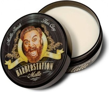 Воск-глина Barberstation Matte Clay Heavy Hold