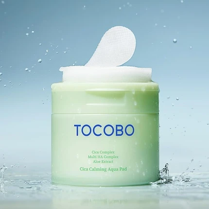 Тонер-пэды Tocobo Cica Calming Aqua Pad
