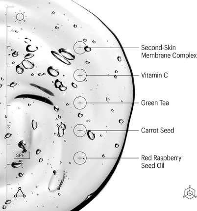 Солнцезащитный гель Allies of Skin The One SPF 50 Невидимый солнцезащитный гель с витамином С Зеленый