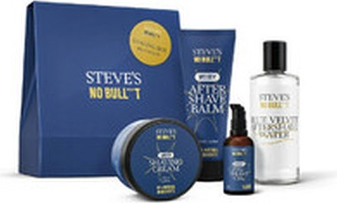 Наборы для ухода за бородой Подарочный набор Shaving Box Blue Velvet Steve's