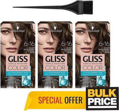 Краска для волос Schwarzkopf Gliss Color Холодный Перламутровый Коричневый