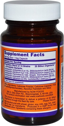 Добавка Now Foods Probiotic-10