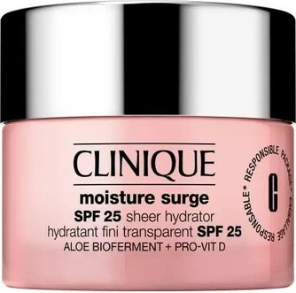 Дневной крем Clinique Moisture Surge Увлажняющий гель-крем SPF 25 Легкий увлажнитель