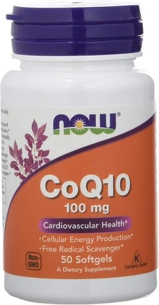 Витаминная сыворотка Now Foods CoQ10 для здоровья сердечно-сосудистой системы