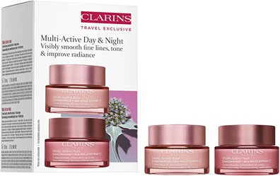 Набор Средств для Ухода за Кожей Лица Clarins Multi-Active Set