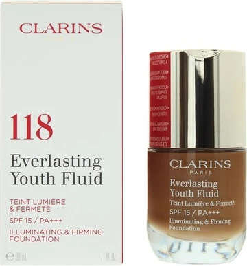 Тональная основа Clarins Everlasting Youth Fluid