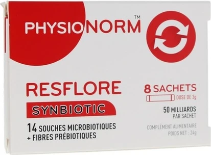 Саше Laboratoire Immubio Physionorm Resflore Лактобактерии