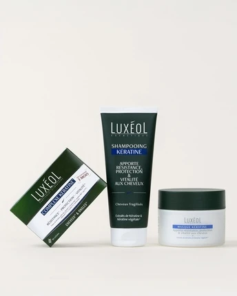 Набор по уходу за волосами Luxeol Keratin In & Out Routine