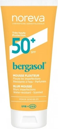 Взбивающийся мусс для лица Noreva Bergasol SPF 50+