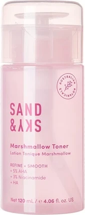 Увлажняющий отшелушивающий тоник для лица Sand & Sky Marshmallow