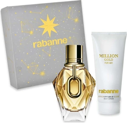 Парфюмированный лосьон для тела и воды-духов Paco Rabanne Million Gold