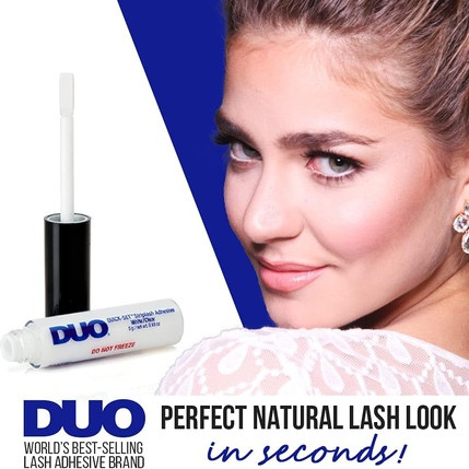 Adhesive Duofold Duo Quick-Set Clear